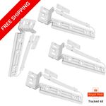 UNIVERSAL Integrated Fridge Door Slide Mounting Bracket Slider Kit (pack of 4)