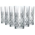 Crystal Melodia Highball Glasses - 360ml - Pack of 6
