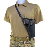Tactical Under Arm Pistol Holster Cross Body Shoulder Handgun Holster Right Hand