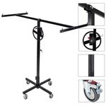 2.5M Drywall Lift Hoist Plaster Board Panel Hoist Caster Lifter Sheet Crane Tool