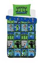 Minecraft Jump In Line Single Double Duvet Cover Bedding Set