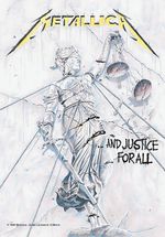 Metallica And Justice For All large fabric poster / flag   1100mm x 750mm