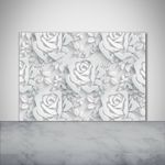 Tulup Kitchen Glass Splashback 100x70 Roses pattern
