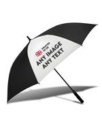 PERSONALISED Umbrella Photo Logo Custom UK Made Lightweight Durable Unique Gift