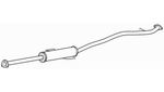 Quality Centre Exhaust Middle Silencer for Honda CR-V K20A4 2.0 (2001-2004)
