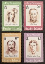 Pitcairn Islands 1994 SG446-449 Early Pitcairners Set of 4 MNH
