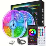 2-30M LED Strip Lights 5050 RGB Colour Changing Tape for Room Bedroom Decoration