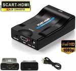 SCART To HDMI Converter Adapter Composite Video Audio Adaptor SKYBOX DVD 1080P