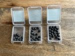10, 15 or 20 TUNGSTEN SHOT ON THE HOOK - 0.4grams EACH + FREE P & P.