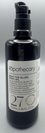 ILAPOTHECARY  BEAT THE BLUES BODY OIL   BRAND NEW       100 ML. RRP £ 53