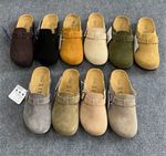 NEW Birkenstock Boston Synthetic Suede Sandals Narrow EU Shoe Size 35-45 Unisex