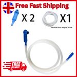 Hose Oil Suction Car Automotive Brake Fluid Bleeder Bleeding Rubber Pipe