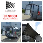 Mercedes Vito Rear Barn Door Tailored Awning Cover (2014 Onwards) Black/Grey