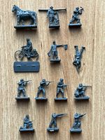 Airfix Toy Soldiers German Mountain Troops 1/32 Scale WW2 Horse Skier Grapple -3