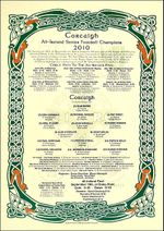 Cork All-Ireland Senior Football Champions 2010: GAA Print