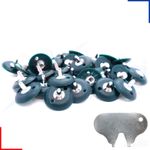 Cricketers Replacement Cricket Shoe Spikes Screw In Studs 6mm Thread