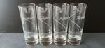 4 Vintage Tia Maria Highball Glasses 
