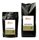 Drum Roasted Fresh Dark Continental Blend Coffee Whole Bean Ground