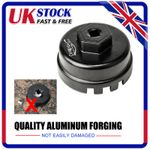 For Toyota Prius Lexus Oil Filter Wrench Cap Socket Remover Tool 14 Flutes 3/8"