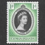 ROYALTY : CAYMAN ISLANDS 1953 2d. QEII Coronation; Omnibus [MNH] [SG162]
