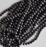 Shamballa Bracelet Making Craft Hematite Loose Round Balls Beads Grey Gunmetal