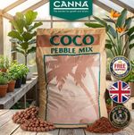 CANNA 60/40 Coco Pebble Mix Aroid Soil Amendment Semi Hydroponic Pot Media 1-50L