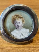 Fine WWI-Era Sterling Silver Portrait Miniature – P.H. Youle (1918)