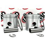 Yamaha YR5 R5 350 Twin 278 Type Piston Kits (2) NEW / STD / 64.00mm