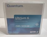 1x Quantum MR-L6MQN-01 Ultrium 6 LTO 2500GB / 6250GB Data Tape Cartridge