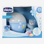Chicco Next2Stars Baby Night Light Blue - Star Light Projector For Cots & Cribs