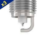 Denso SC16HR11 Iridium Spark Plugs x3 Ignition Electrical Replacement Spare