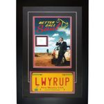 Better Call Saul 11x17 Movie Poster Deluxe Framed with Bob Odenkirk Autograph wi