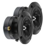 Bassface GT Audio GT-TW/SPIN 4Ohm 2x120w RMS Titanium Horn Tweeters (Pair)