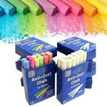Chalk Sticks Boxed Kids Playground School Art Blackboard Pub White or Colour 