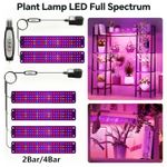 LED Plants Grow Light Hydroponic Full Spectrum Garden Indoor Veg Flower Lamp