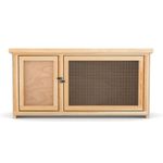 3ft Single/Double Cage Rabbit GuineaPig Hedgehog Hutch Fully Assembled Untreated