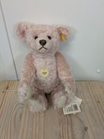 Steiff Classic 1907 Replica Pink Mohair Teddy Bear 000270 With Growler Ltd Ed