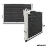 42MM HIGH FLOW ALUMINIUM ALLOY SPORT RADIATOR RAD FOR BMW 5 SERIES E39 95-04