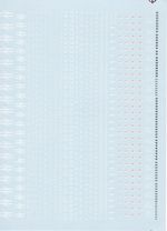 NMS-3  'OO' gauge decals BR blue/grey era coach, EMU and DMU renumber sheet etc.