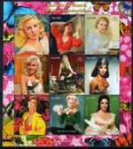 Sao Tome and Principe 2005 BRIGITTE BARDOT/MARILYN MONROE/GRACE KELLY Sheet MNH