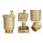 Bidirectional Automatic Air Vent Valve for Effective Exhaust Without Drainage