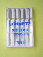 SCHMETZ STRETCH SEWING MACHINE NEEDLES 75/11 FITS JANOME/BROTHER/BERNINA/SINGER
