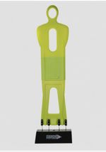 CLEARANCE OFFER - Duo Mannequin Yellow (5ft 4" turns in to 5ft 11")  - (ONE)