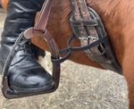 Pair STIRRUP to GIRTH STRAPS lower leg training aid, totally adjustable