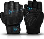 MOREOK Gewichtheber Handschuhe Fingerlose Workout Handschuhe -[3MM Gel] Fitness