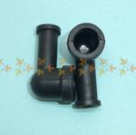 RUBBER Starter Solenoid bolt Covers x 2, Motorcycle Trike Scooter Bike Outboard