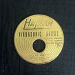 Vintage 60s Hayman Vibrasonic Gold Drum Badge (#2)