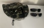 Highlander Camo Boonie Hat One Size x1 & Dubery Polarised Sunglasses Set X2 - GC