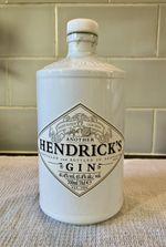 Empty 1 x ANOTHER HENDRICKS Gin Bottle 70cl with ORIGINAL lid - UPCYCLE RECYCLE