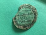 Watch & Clockmaker Evens & Brown Shrewsbury vintage  paper Seal  A11937